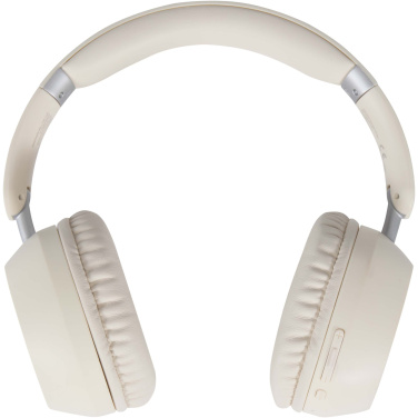 Logo trade promotional merchandise picture of: Hoggar recycled plastic over-ear foldeable ANC and ENC headphones