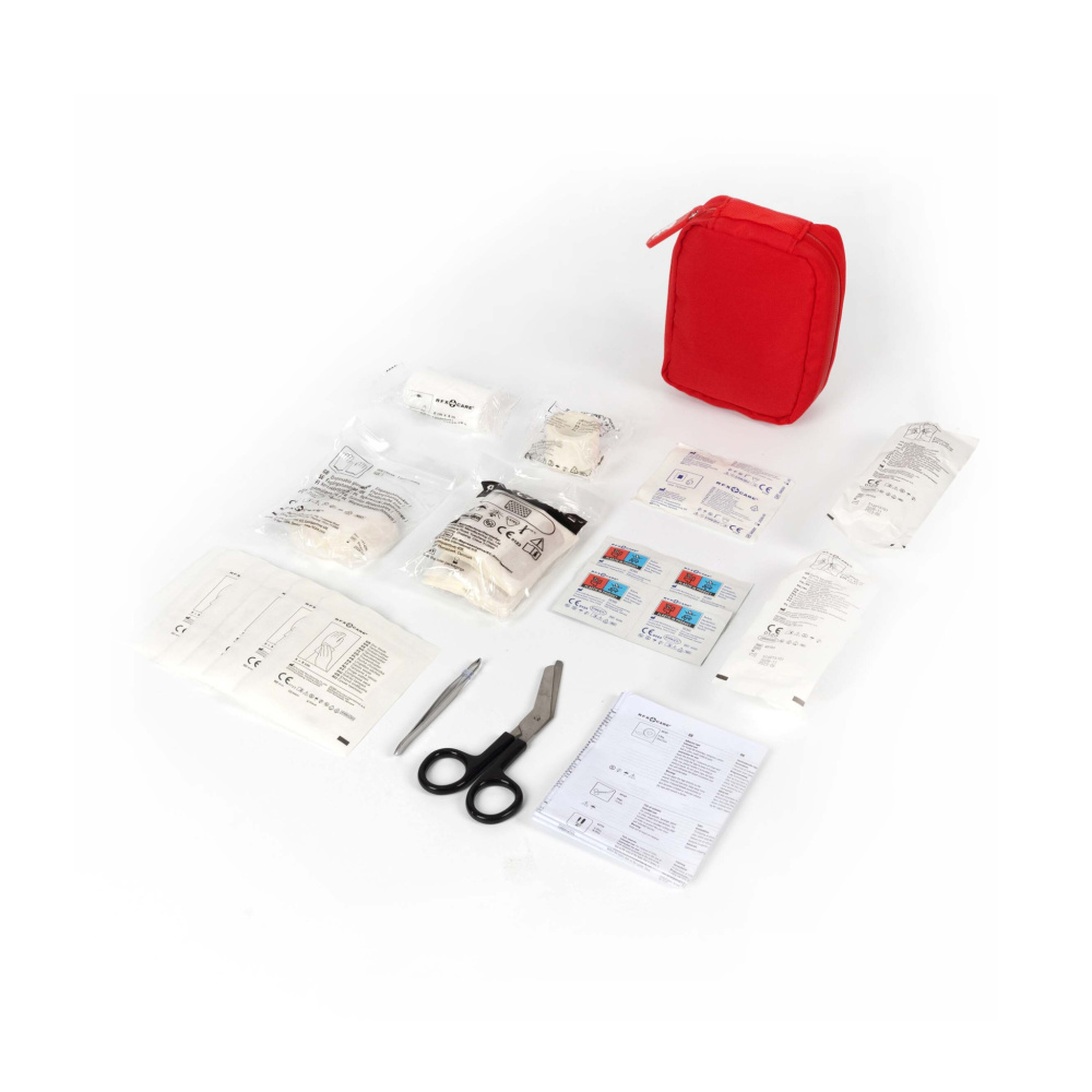 Logo trade promotional merchandise image of: Essential 59-piece First Aid kit