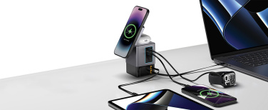 Logotrade promotional product picture of: Urban Vitamin Sacramento 105W GAN charger+retractable cables