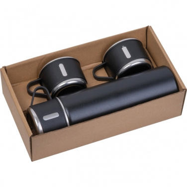 Logo trade promotional gifts picture of: Insulated bottle set ICELAND