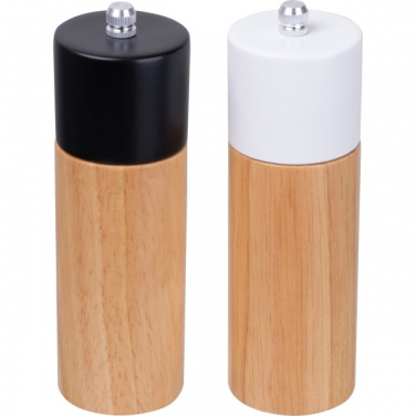 Logo trade corporate gift photo of: Salt & pepper mill set DAKAR