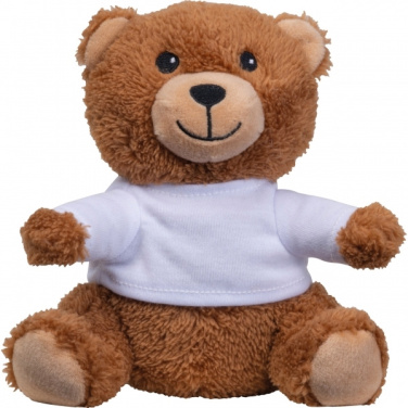 Logotrade business gift image of: Plush teddy bear HELSINKI