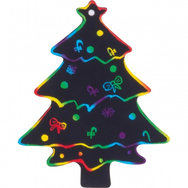 Logotrade promotional product picture of: Scratch-off Christmas ornaments SOUTH POLE
