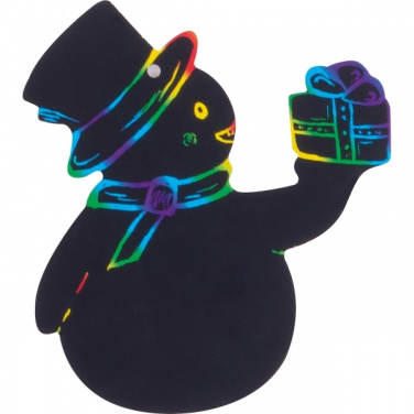 Logotrade promotional giveaway image of: Scratch-off Christmas ornaments SOUTH POLE