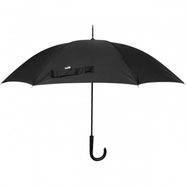 Logo trade business gift photo of: Automatic storm umbrella RPET ATHENS