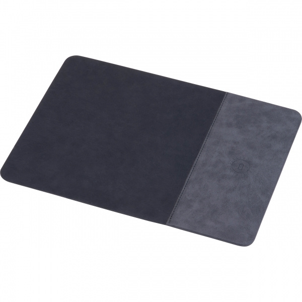 Logo trade business gifts image of: Mousepad with Wireless Charging ROTHERHAM