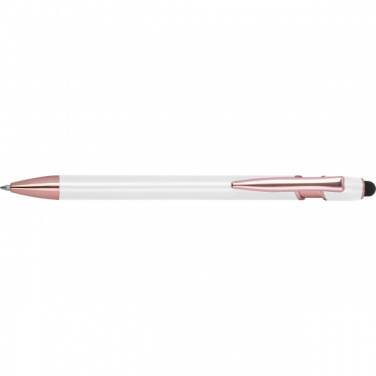 Logo trade promotional giveaways picture of: Recycled Semi Gel Pen BELO HORIZONTE