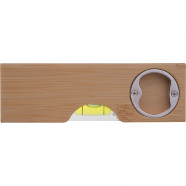 Logotrade promotional item image of: Spirit Level with Bottle Opener FLORIDA