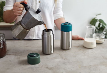 Logo trade corporate gifts image of: Black+Blum Insulated Leakproof Travel Cup Stainless Steel