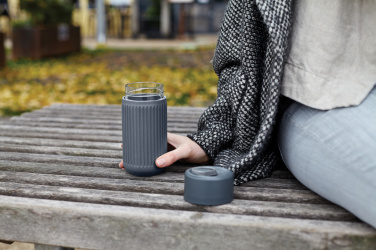 Logotrade promotional product picture of: Black+Blum Glass Travel Cup 340ML