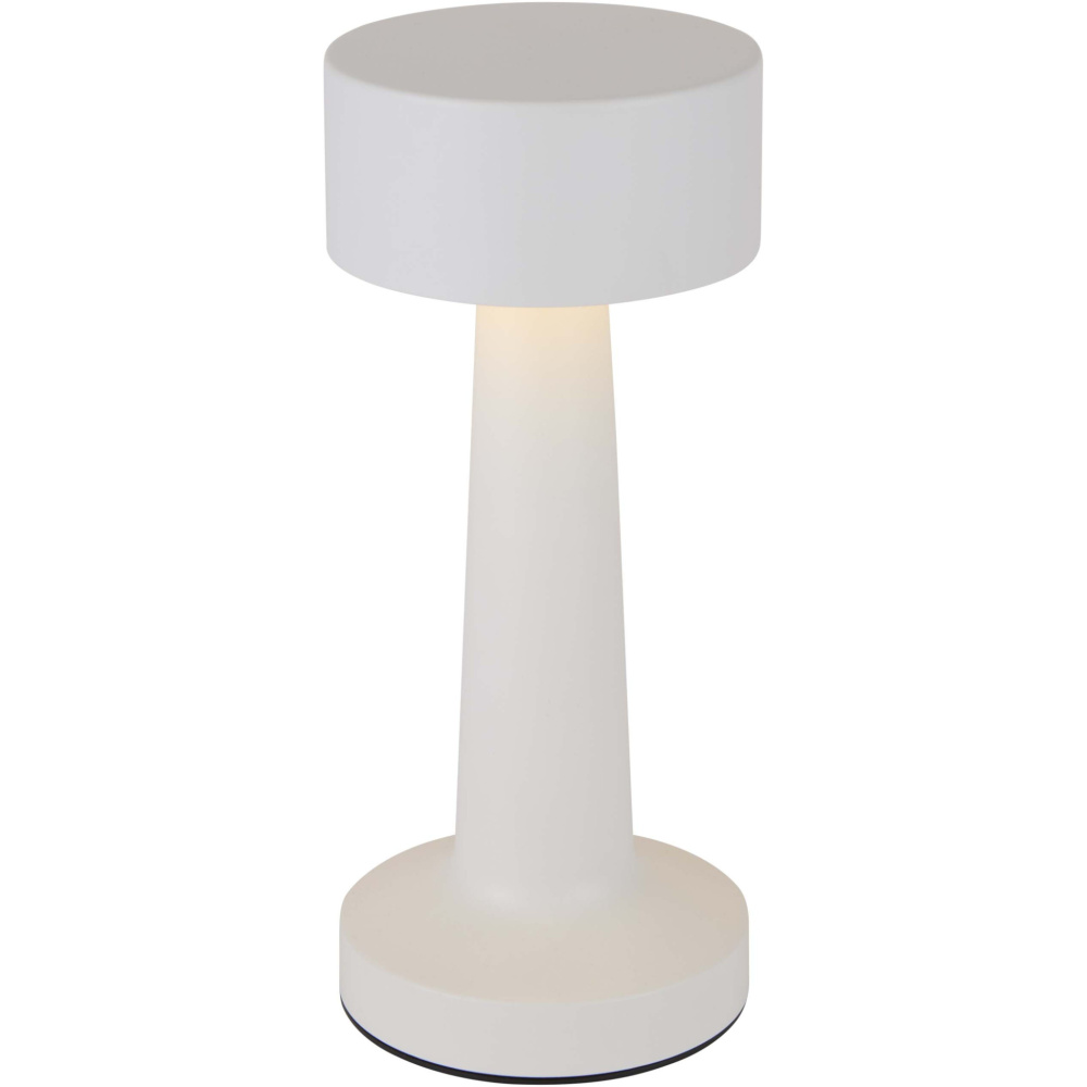 Logo trade corporate gifts picture of: Aludra rechargeable dimmable table lamp with 3 light modes