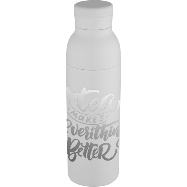 Logotrade promotional giveaways photo of: Illuminate 650 ml RCS recycled stainlesss steel double wall insulated water bottle