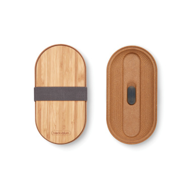 Logotrade promotional gifts photo of: Black+Blum Stainless Steel Double Bento Box