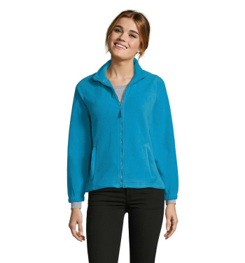 Logotrade promotional products photo of: NORTH WOMEN ZIPPED FLEECE