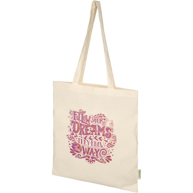 Logotrade advertising product picture of: Odisha 100 g/m² OCS organic tote bag 7L 