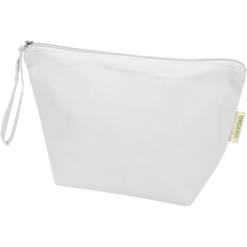 Logotrade promotional gift image of: Odisha 180 g/m² OCS organic large accessory pouch 3L