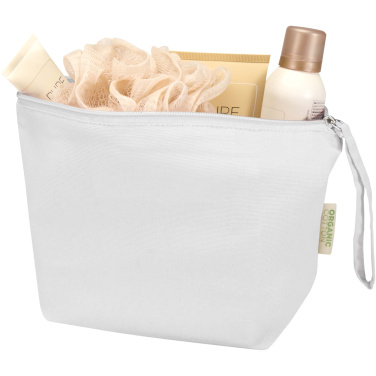 Logotrade promotional gift image of: Odisha 180 g/m² OCS organic large accessory pouch 3L