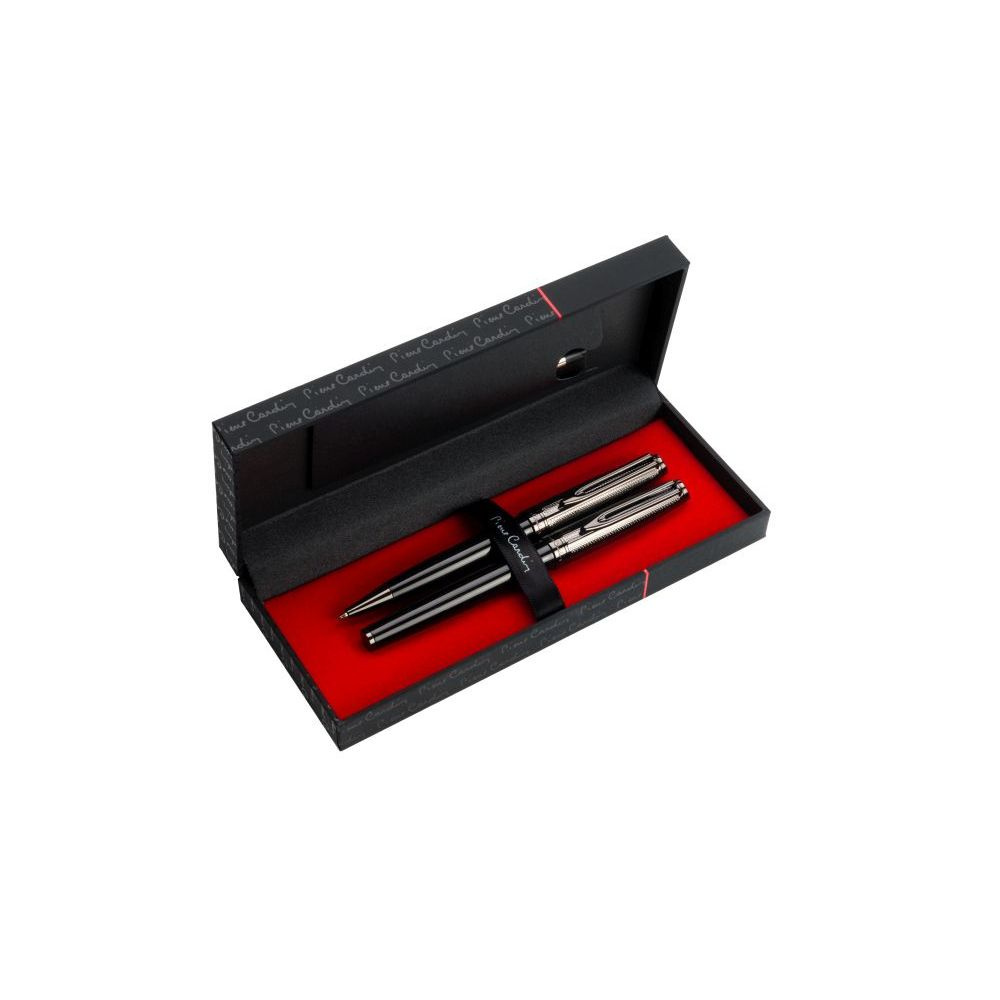 Logo trade promotional gifts picture of: Writing set with ballpoint pen and fountain pen ODETTE Pierre Cardin