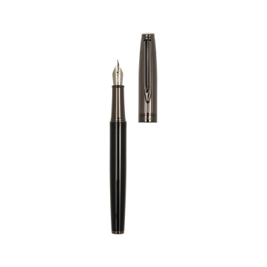 Logo trade promotional items picture of: Writing set with ballpoint pen and fountain pen ODETTE Pierre Cardin