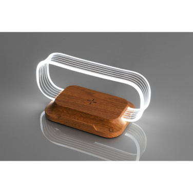 Logo trade advertising product photo of: Phone stand with wireless charger JEROME Pierre Cardin