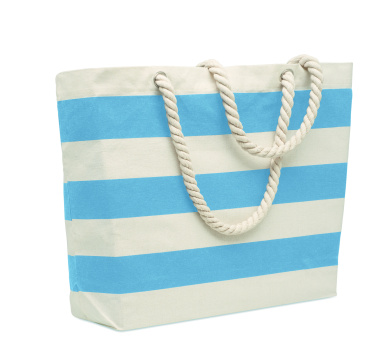 Logo trade promotional giveaways picture of: Cotton beach bag 220 gr/m²