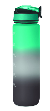 Logo trade promotional merchandise image of: Sports water bottle RPET 1L