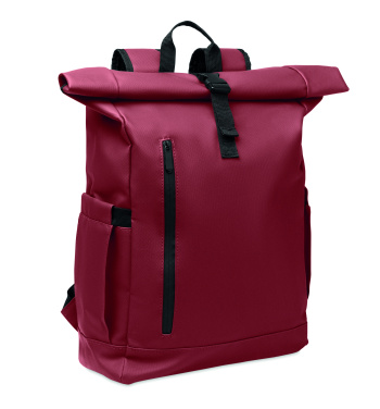 Logo trade promotional products picture of: Rolltop laptop rucksack 600D