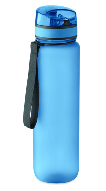 Logo trade promotional gifts image of: Sports water bottle RPET 1L