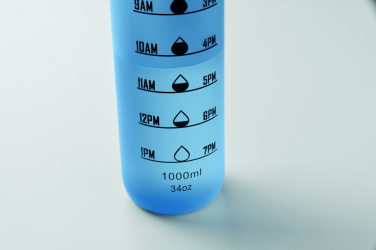 Logo trade promotional product photo of: Sports water bottle RPET 1L