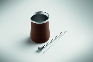 Logo trade promotional giveaway photo of: Yerba mate tea cup