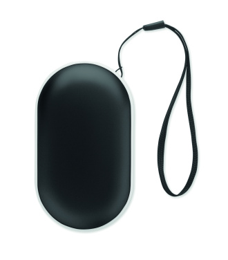 Logo trade promotional merchandise image of: Aluminium electric hand warmer