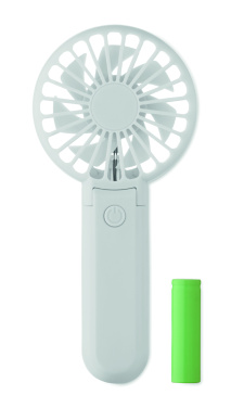 Logo trade business gifts image of: Portable foldable fan