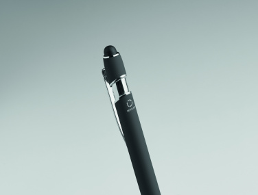 Logo trade promotional gifts image of: Recycled aluminium stylus pen