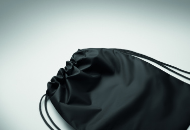 Logotrade promotional gift picture of: Kids drawstring bag 190T RPET