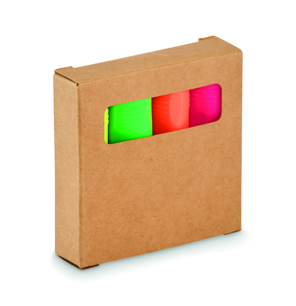 Logo trade promotional item photo of: Highlighter set