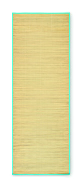 Logo trade business gifts image of: Natural straw beach mat