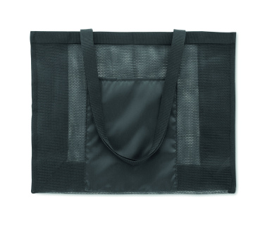 Logo trade promotional giveaway photo of: RPET mesh shopping bag