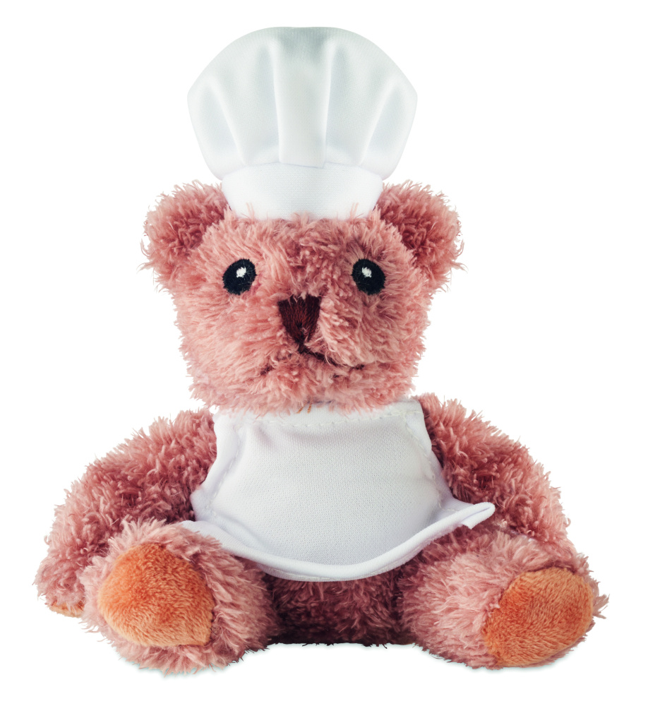 Logotrade corporate gift image of: Teddy bear plush chef