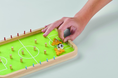 Logo trade promotional items image of: Wooden soccer game
