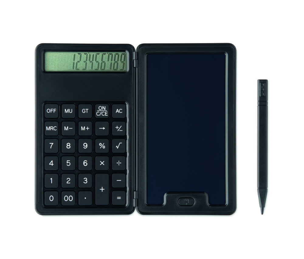 Logotrade promotional product picture of: Calculator with LCD tablet