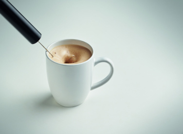 Logo trade business gifts image of: Milk frother
