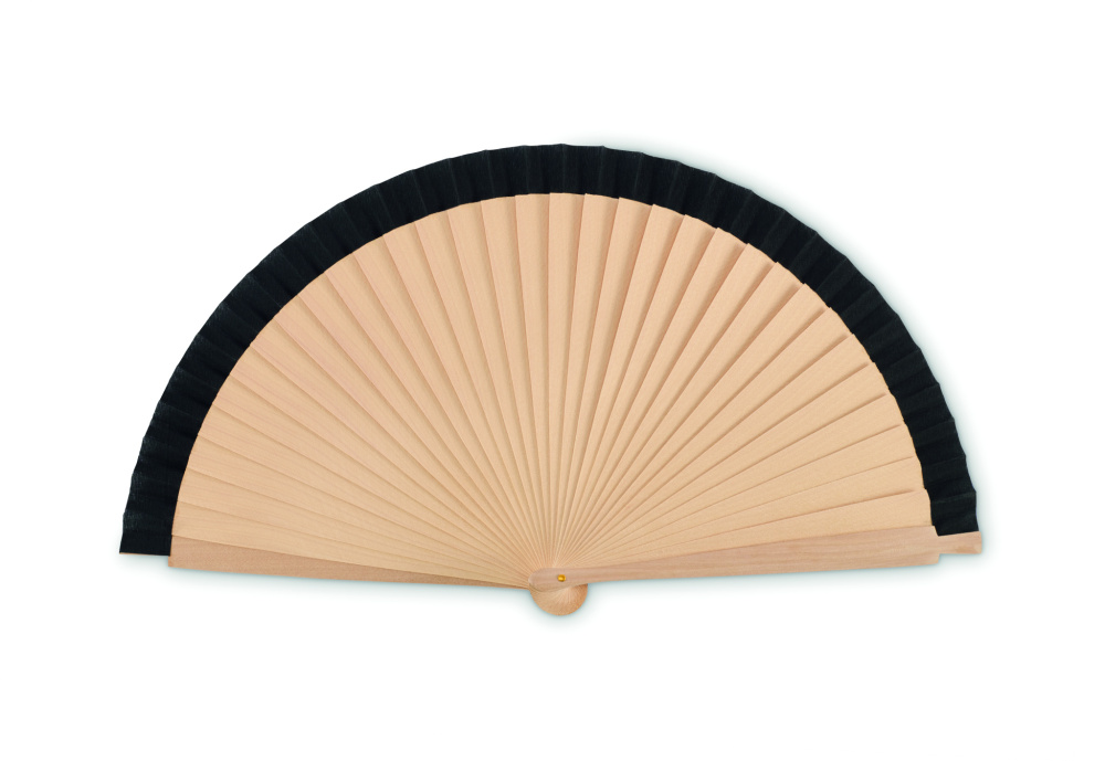 Logotrade corporate gifts photo of: Wooden hand fan