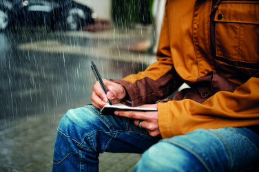 Logo trade promotional gifts picture of: Water repellent notepad
