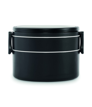 Logo trade promotional items image of: PP two-tier lunch box 950 ml