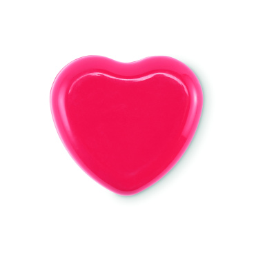 Logo trade promotional giveaway photo of: Heart shape vegan lip balm