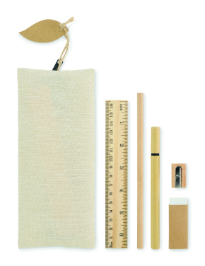 Logo trade promotional giveaways image of: Stationery set