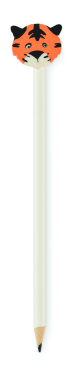 Logo trade promotional merchandise photo of: Wooden pencil in animal shape