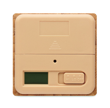 Logotrade corporate gift image of: Bamboo twist snooze timer