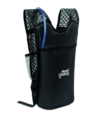 Logotrade promotional gift image of: Sports backpack 420D PU