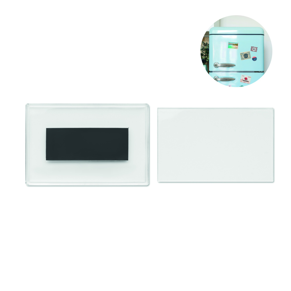 Logotrade advertising product image of: Acrylic photo magnet rectangula
